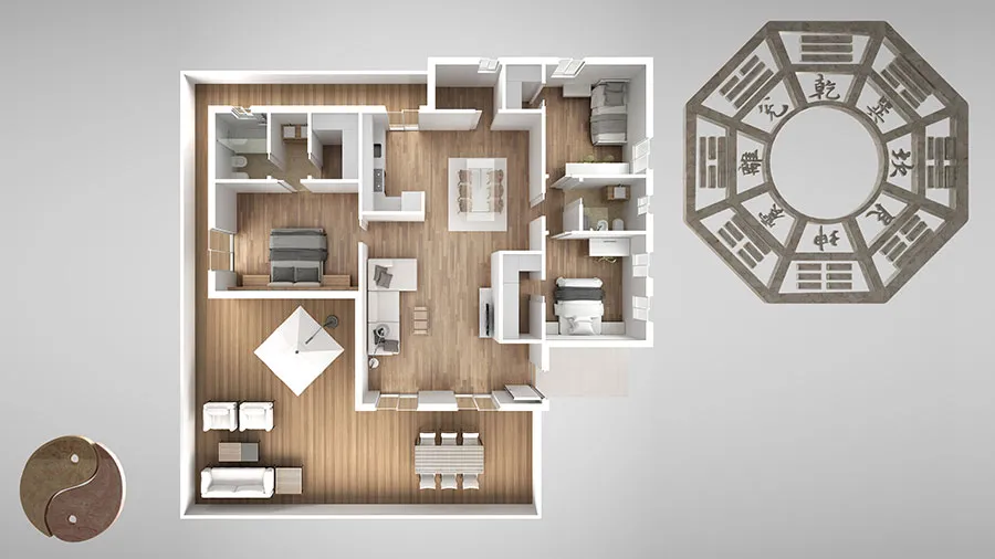 The Zen Rooms Feng Shui Circle